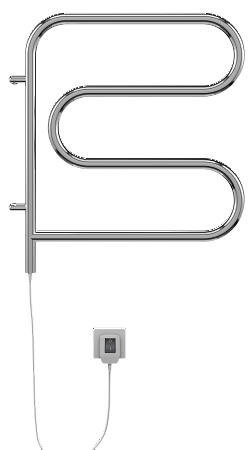 Электро 25 F-обр 600х600 поворотный Полотенцесушитель TERMINUS Иркутск - фото 2