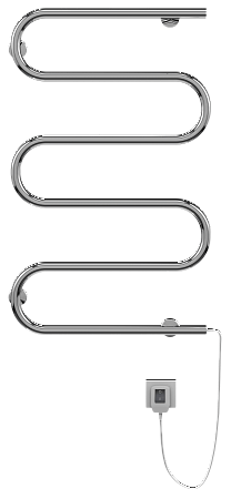 Электро 25 Ш-обр 600х800 Полотенцесушитель  TERMINUS Иркутск - фото 2
