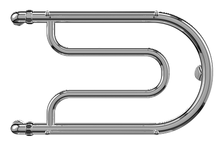 Фокстрот AISI 32х2 320х600 Полотенцесушитель  TERMINUS Иркутск - фото 2