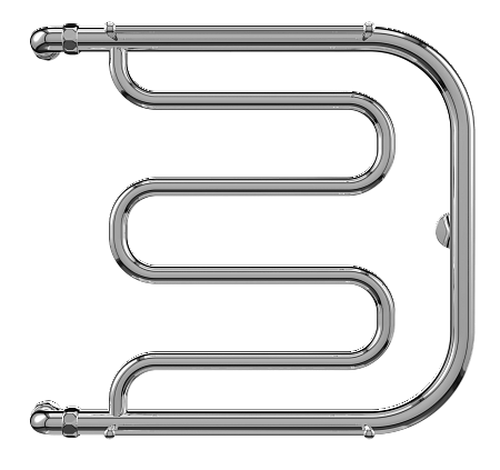 Фокстрот AISI 32х2 600х500 Полотенцесушитель  TERMINUS Иркутск - фото 2